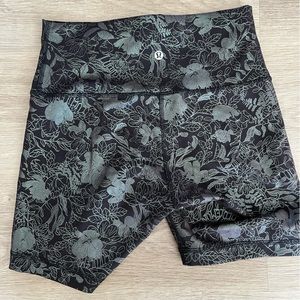 Lululemon 6” wunder train short size 8